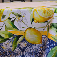 Digital Lemon Tablecloth