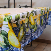 Digital Lemon Tablecloth