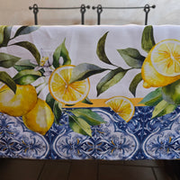 Digital Lemon Tablecloth