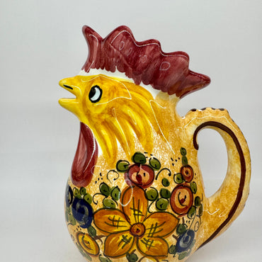 Pitcher in the shape of a Gubbio rooster