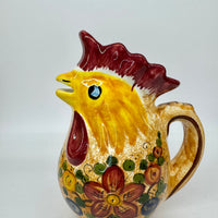 Pitcher in the shape of a Gubbio rooster