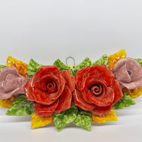 Festone Rose Ceramica