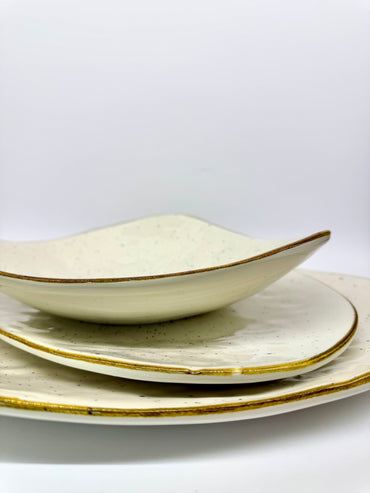 Flat plate cm. 27 Gardenia