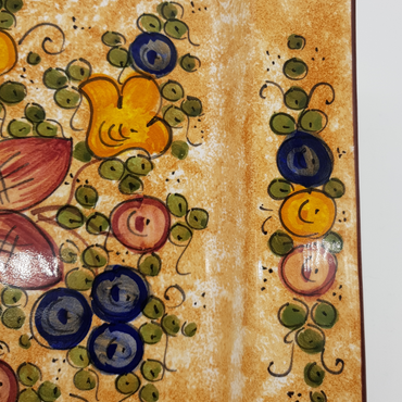 Square Plate Decor Gubbio