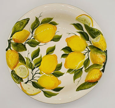 Bowl Relief Lemon Decor