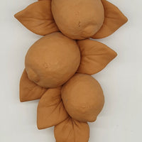 Large Terracotta Lemon Branch