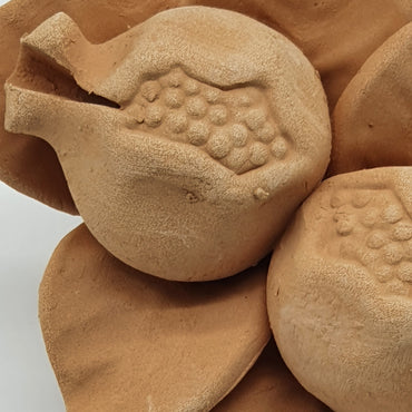 Small Terracotta Pomegranates