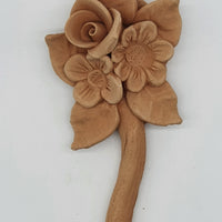Small Terracotta Flowers