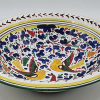 Colorful Arabesque Washbasin Bathroom Set