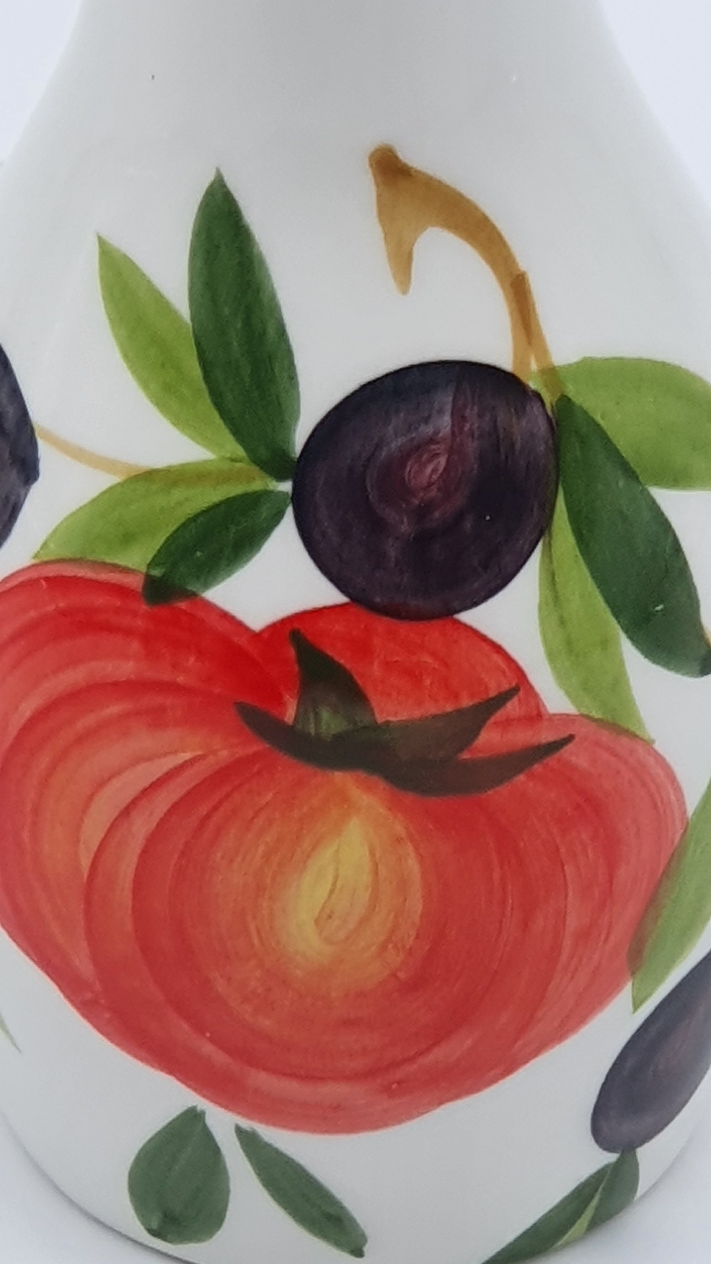 Oliera Piccola Decoro Pomodori E Olive