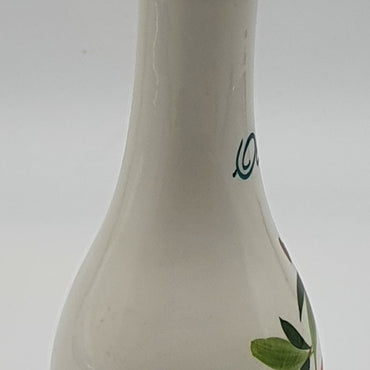 Large Oil Cruet Decor Tomatoes And Olives