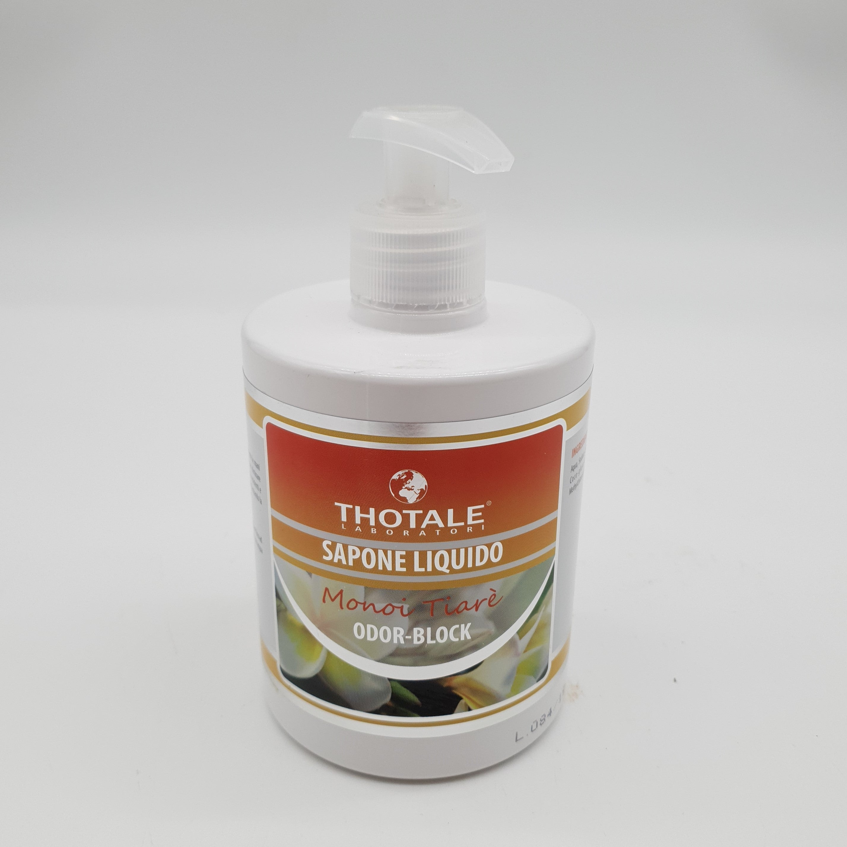 Sapone Liquido Thotale Odor-Block Monoi Tiarè 500ml