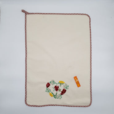 Rectangular Dishcloth Grape Beige