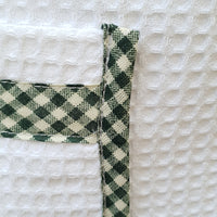Kitchen Apron Cream Honeycomb Lavender