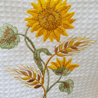 Grembiule Cucina Panna Nido D'Ape Girasole