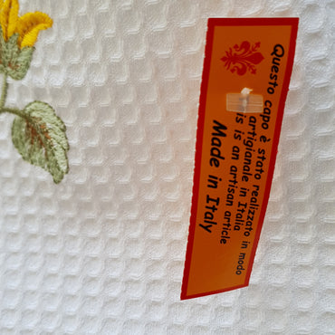 Grembiule Cucina Panna Nido D'Ape Girasole