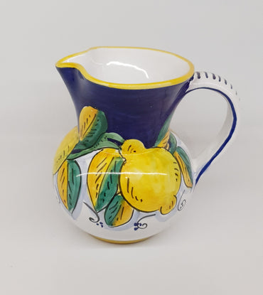 Pitcher with Gambino Lemon Decor