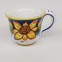 Tazzina Caffè Decoro Girasole Gambino
