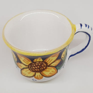 Tazzina Caffè Decoro Girasole Gambino
