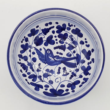 Bowl Blue Arabesque Decor