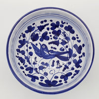 Bowl Blue Arabesque Decor