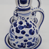Oil And Vinegar Blue Arabesque Decor