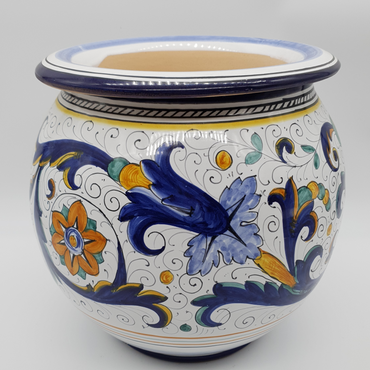 Porta Vaso Decoro Deruta
