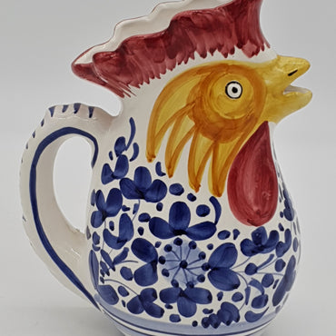 Rooster Blue Arabesque Decor
