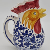 Rooster Blue Arabesque Decor