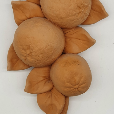 Large Terracotta Orange Branch