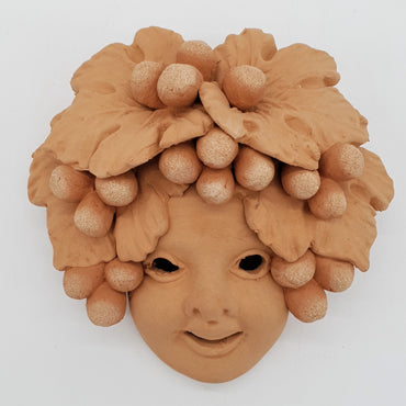 Maschera Bacco Torre Terracotta