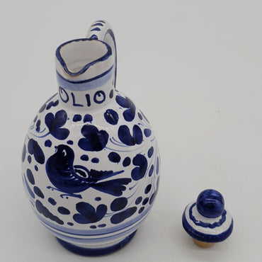 Oil And Vinegar Blue Arabesque Decor