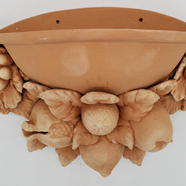 Tasca Da Muro Per Fiori Terracotta