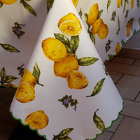 Tablecloth Lemons Tuscan Tablecloths