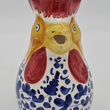 Rooster Blue Arabesque Decor