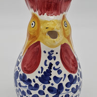 Rooster Blue Arabesque Decor