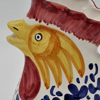 Rooster Blue Arabesque Decor