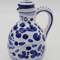 Oil And Vinegar Blue Arabesque Decor