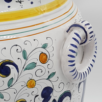 Narrow Jar Deruta Decor