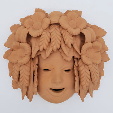 Maschera Piero Grano Terracotta