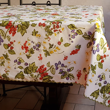 Berries Tablecloth Tuscan Tablecloths
