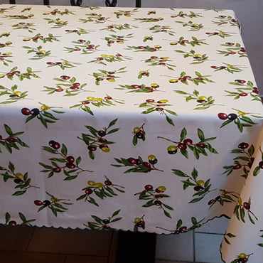 Olive Tablecloth Tuscan Tablecloths