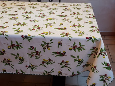 Olive Tablecloth Tuscan Tablecloths