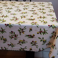Olive Tablecloth Tuscan Tablecloths
