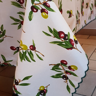 Olive Tablecloth Tuscan Tablecloths