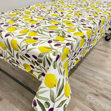 Provencal Tablecloth Olives and Lemons