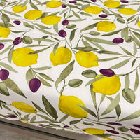 Provencal Tablecloth Olives and Lemons