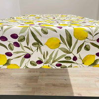 Provencal Tablecloth Olives and Lemons