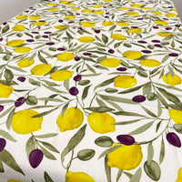Provencal Tablecloth Olives and Lemons