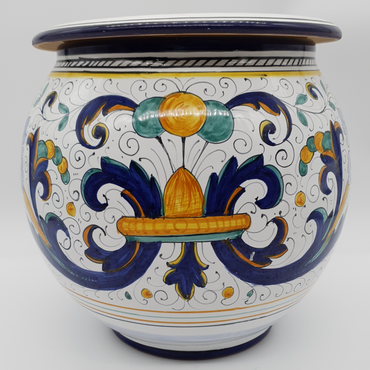 Porta Vaso Decoro Deruta
